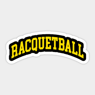 Racquetball Sticker